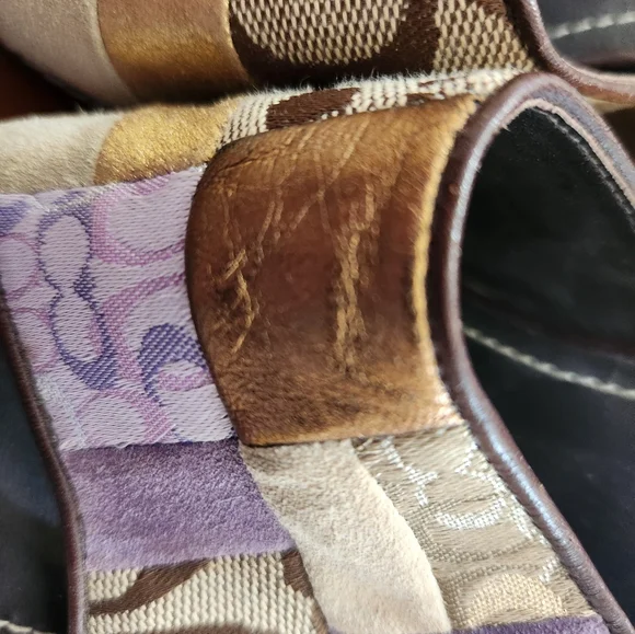 Coach patchwork clogs - Picture 7 of 10